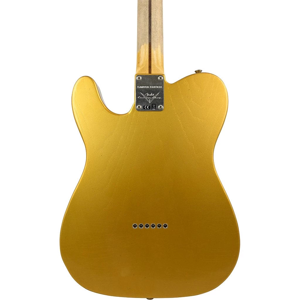 Electric Guitars Fender Custom Shop - 50s Thinline Tele Journeyman Relic - Super Faded Aged Aztec Gold