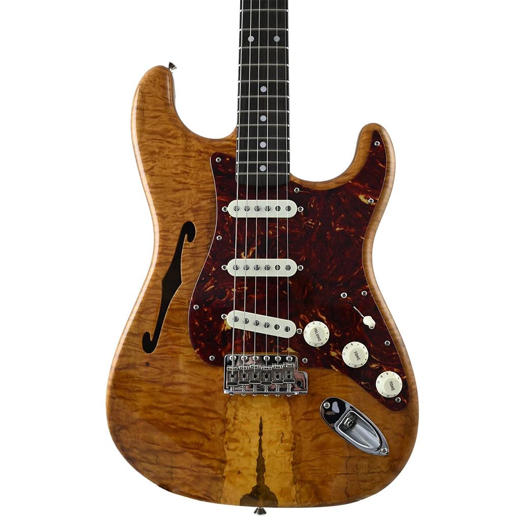 Fender Custom Shop Fender - Custom Shop Artisan Spalted Maple Thinline Stratocaster