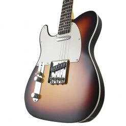 Fender Custom Shop - W20 Vintage Custom 1959 Telecaster Custom Left Hand - Chocolate 3 Colour Sunburst Electric Guitars