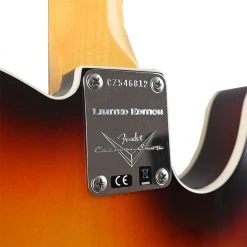 Fender Custom Shop - W20 Vintage Custom 1959 Telecaster Custom Left Hand - Chocolate 3 Colour Sunburst Electric Guitars