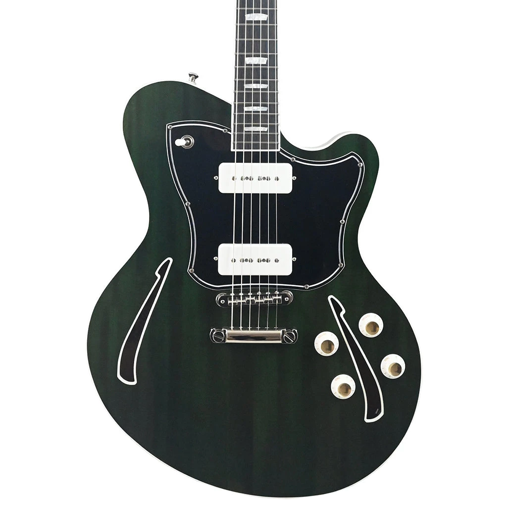 Electric Guitars Kauer - Super Chief Emerald Green - Wenge Fretboard