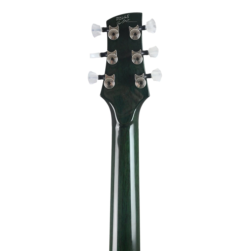 Electric Guitars Kauer - Super Chief Emerald Green - Wenge Fretboard