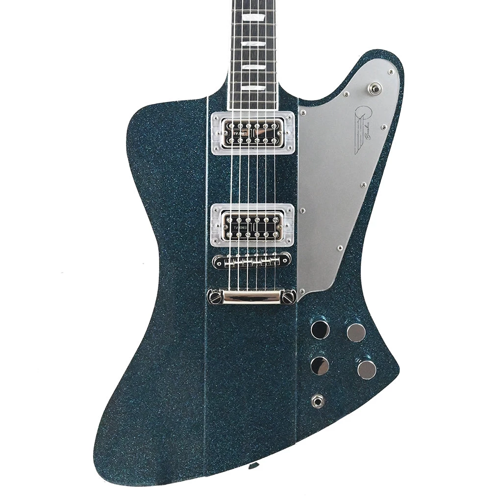 Kauer - Banshee Standard Sky Blue Flake - Wenge Fretboard