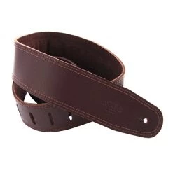 DSL GES25-17-2 Strap 2.5" Padded Suede Saddle Brown See All
