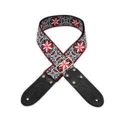 DSL JAC20-REDANGEL Strap 2" Jacquard Weave Red Angel See All