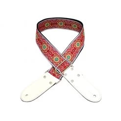 DSL JAC20-SAL-RED Strap 2" Jacquard Weave Sal Red See All