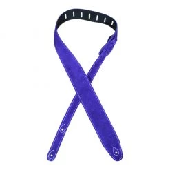 Colonial Leather - Double Suede Guitar Strap - Violet See All