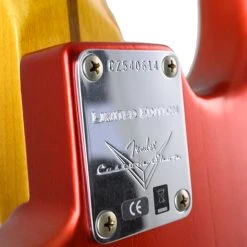 Electric Guitars Fender Custom Shop - 2019 Limited'55 Dual-Mag Stratocaster - Super Faded Candy Apple Red