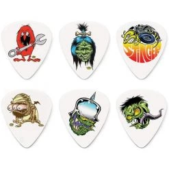 Jim Dunlop 1.00mm Tortex Dirty Donny Picks 6pk