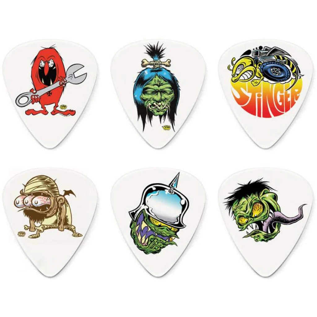 Jim Dunlop 1.00mm Tortex Dirty Donny Picks 6pk
