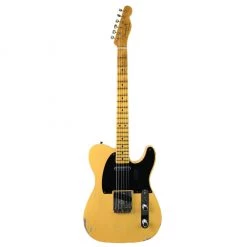 Fender Custom Shop Limited Edition 70th Broadcaster - Aged Nocaster Blonde Electric Guitars