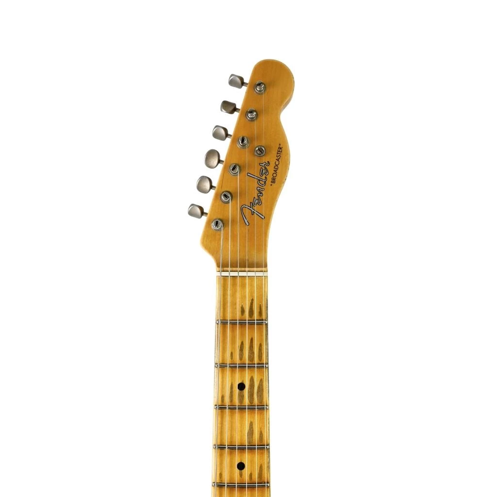 Fender Custom Shop Limited Edition 70th Broadcaster - Aged Nocaster Blonde Electric Guitars