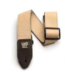 Ernie Ball E4136 - Italian Leather Strap - Beige/Brown