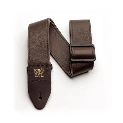 Ernie Ball Italian Leather Strap - Brown See All
