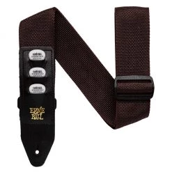 Ernie Ball E4250 Pickholder Strap - Brown See All