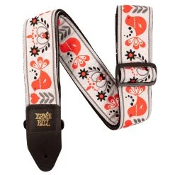 See All Ernie Ball E4689 Jacquard Strap - Red Bird Winter