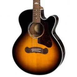 Acoustic Guitars Epiphone J-200 EC Studio Parlor - Vintage Sunburst