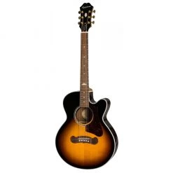 Acoustic Guitars Epiphone J-200 EC Studio Parlor - Vintage Sunburst