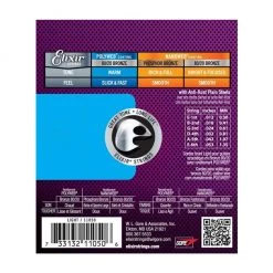 See All Elixir 11050 - Polyweb Acoustic 80/20 Light 12-53 Guitar Strings