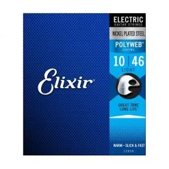 Elixir Polyweb 10/46 Electric String Set Nickel Plated Steel Light E12050