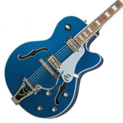 Electric Guitars Epiphone - Emperor Swingster - Delta Blue Metallic