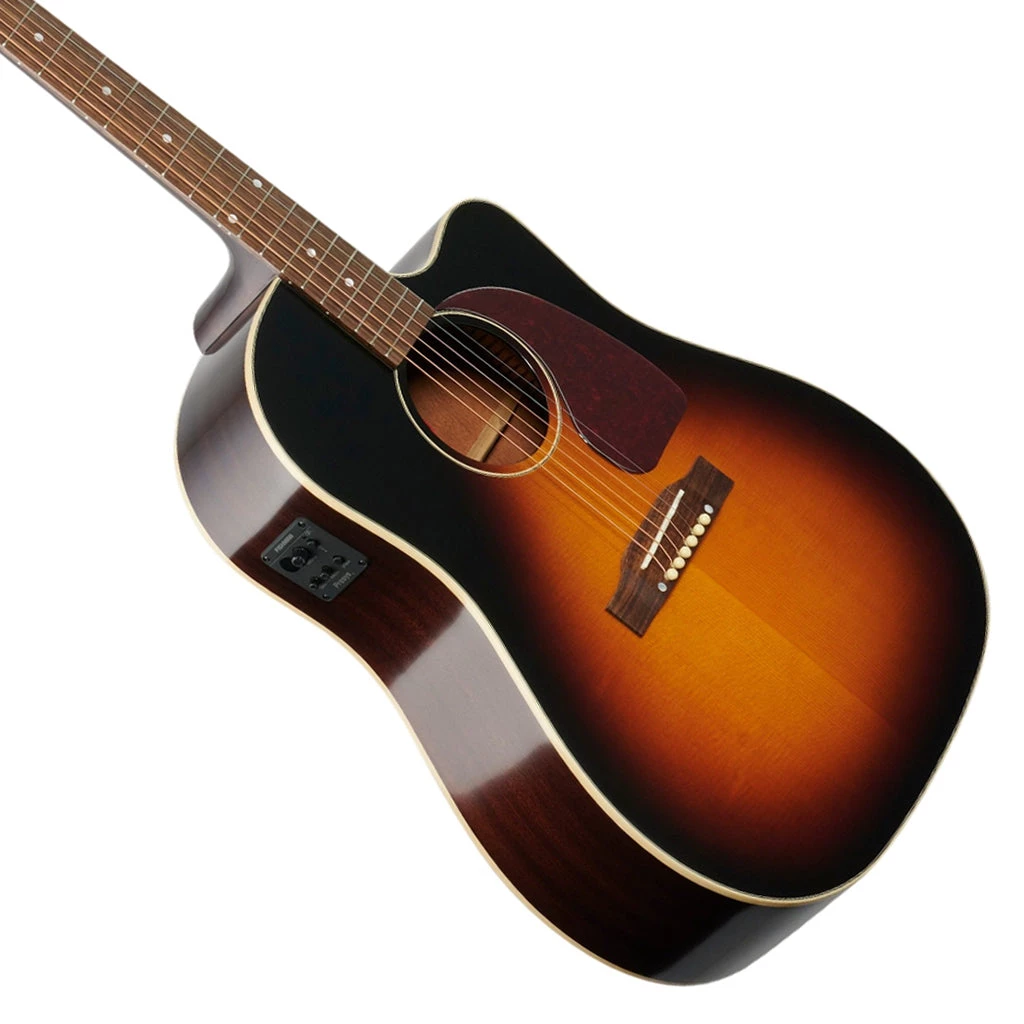 Epiphone J45EC Cutaway - Vintage Sunburst Acoustic Guitars
