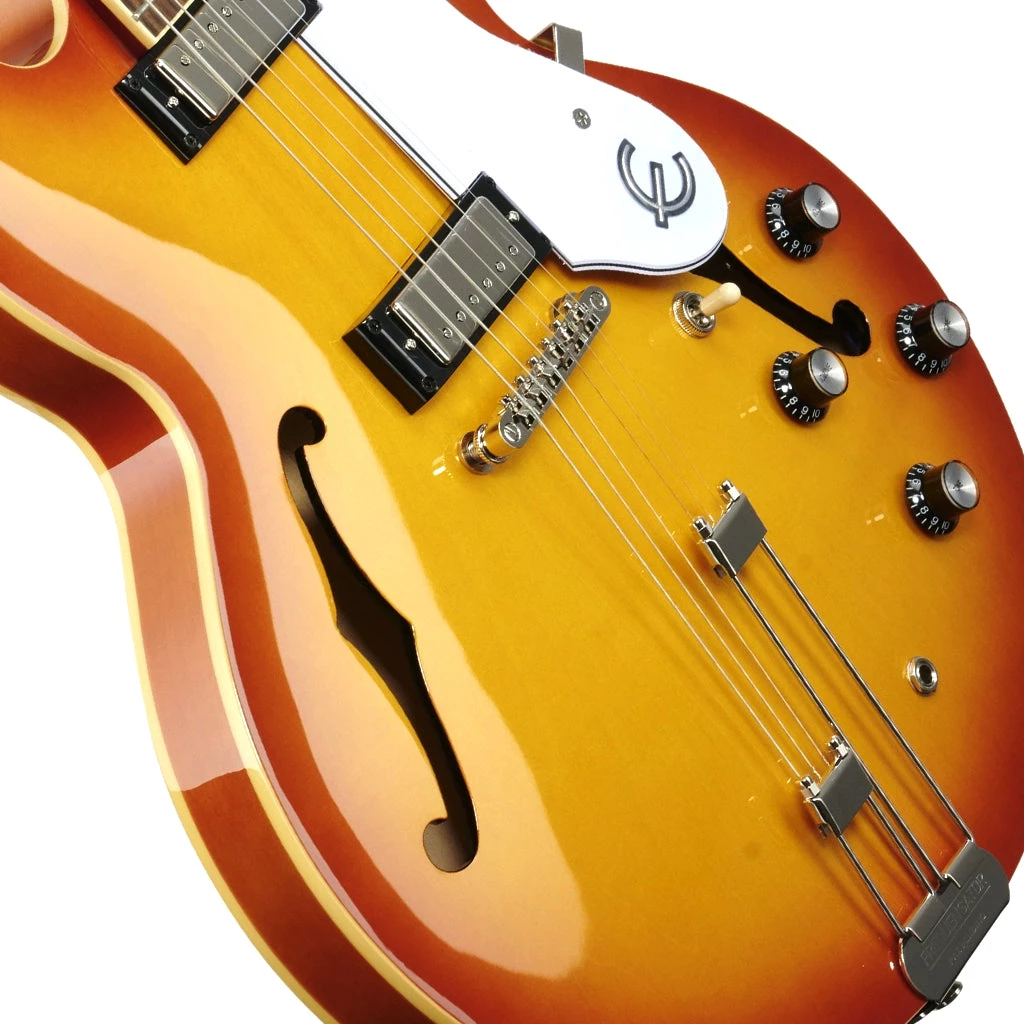 Electric Guitars Epiphone Riviera - Royal Tan
