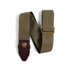 Ernie Ball Strap - Jacquard - Olive Canvas See All