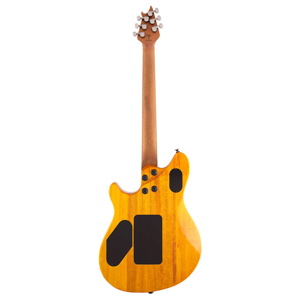 Electric Guitars EVH Wolfgang Standard Quilted Maple - Trans Amber - Baked Maple