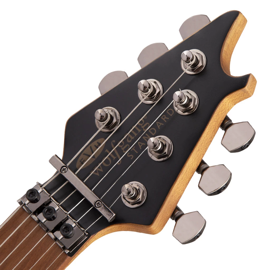 Electric Guitars EVH Wolfgang Standard Quilted Maple - Trans Amber - Baked Maple