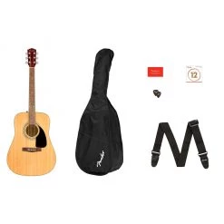 Fender FA-115 Dreadnought Pack V2 - Natural Acoustic Guitars
