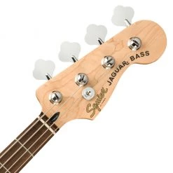 Bass Guitars Squier - Affinity Series™ Jaguar® Bass H, Laurel Fingerboard, Black Pickguard, Charcoal Frost Metallic