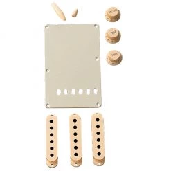 Fender Stratocaster Accessory Kit - Aged White See All
