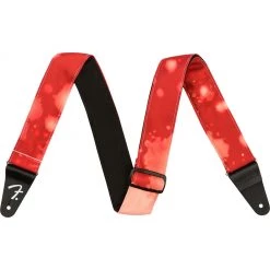 Fender Tie Dye Acid Wash Strap, Red