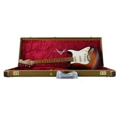 Fender Custom Shop - S20 LTD'58 Strat Closest Classic Relic - Aged Chocolate 3-Tone Sunburst Electric Guitars