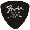 See All Fender Dura-Tone Delrin Pick, 346-Shape - Black (12)