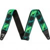 Fender - Neon Monogrammed Strap, Green/Blue See All