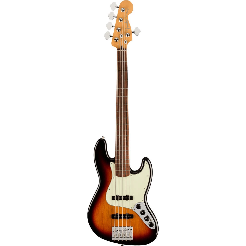 Bass Guitars Fender - Player Plus Jazz Bass® V, Pau Ferro Fingerboard - 3-Tone Sunburst