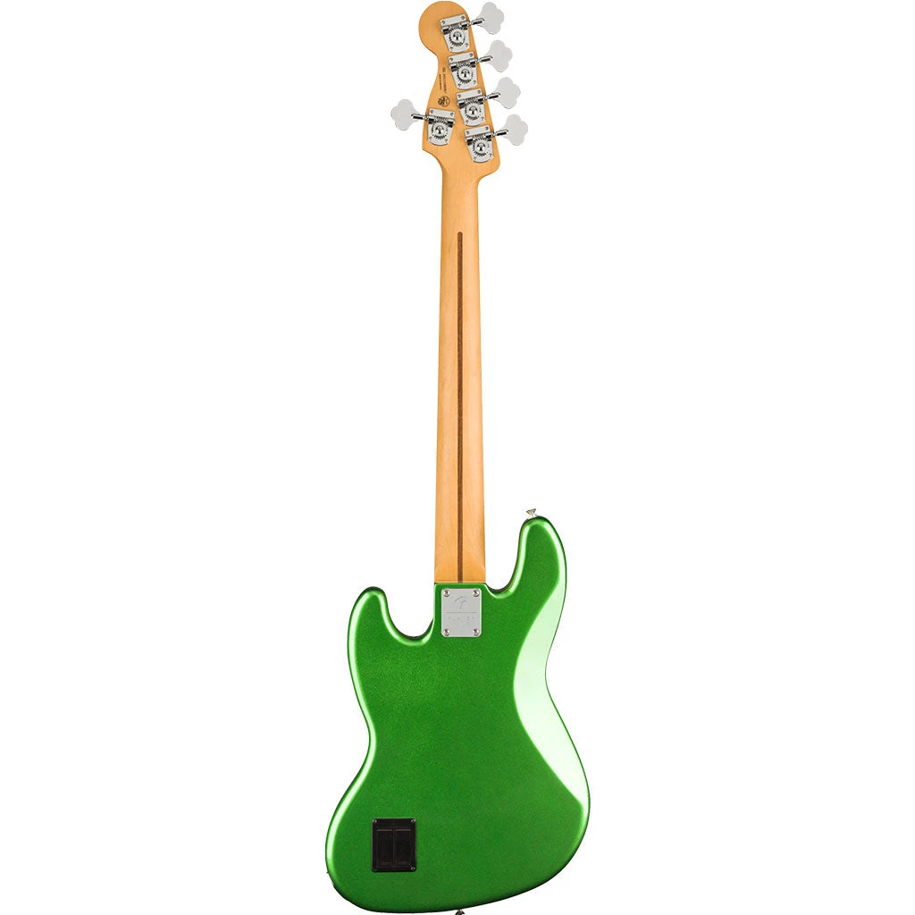 Fender - Player Plus Jazz Bass® V, Maple Fingerboard - Cosmic Jade Bass Guitars