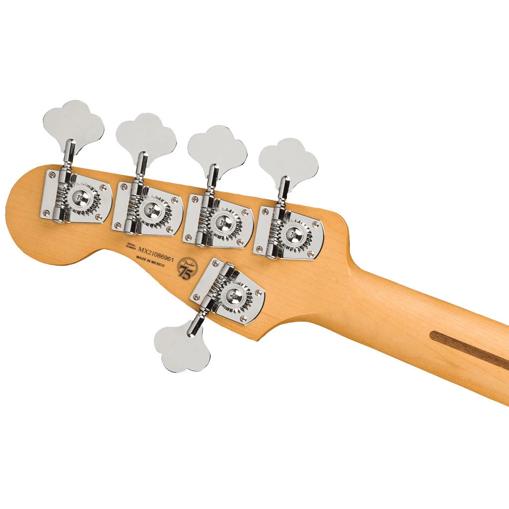 Fender - Player Plus Jazz Bass® V, Maple Fingerboard - Cosmic Jade Bass Guitars