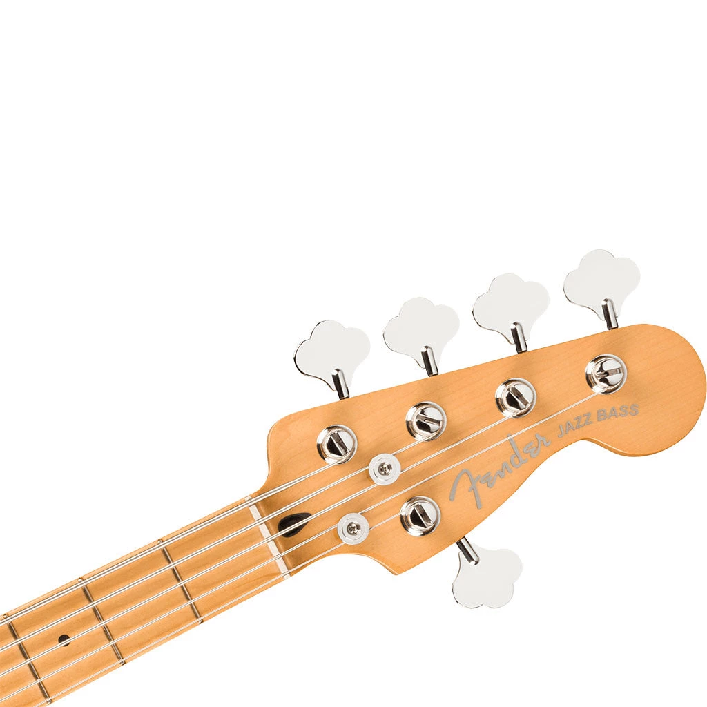 Fender - Player Plus Jazz Bass® V, Maple Fingerboard - Cosmic Jade Bass Guitars