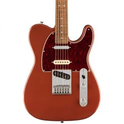 Fender - Player Plus Nashville TelecasterĀ®, Pau Ferro Fingerboard - Aged Candy Apple Red Electric Guitars