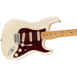 Fender - Player Plus Stratocaster®, Maple Fingerboard - Olympic Pearl Electric Guitars