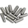 Fender American Vintage Stratocaster/Telecaster Bridge Saddle Height Adjustment Screws - Nickel