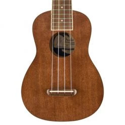 Ukuleles Fender Seaside Soprano Ukulele Pack - Natural Walnut