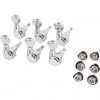 Fender Locking Stratocaster/Telecaster Tuning Machines W Vintage Buttons - Polished Chrome