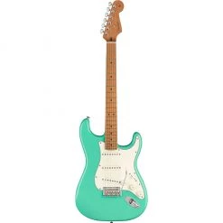 Electric Guitars Fender Limited Edition Player Stratocaster - Roasted Maple Neck - Seafoam Green