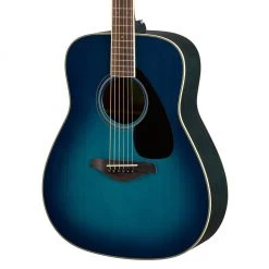 Yamaha FG820SB Acoustic Guitar In Sunset Blue Finish Acoustic Guitars
