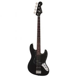 Fender - Made In Japan Aerodyne II Jazz Bass - Black - Rosewood Bass Guitars