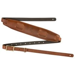 See All Fender - Mustang - Vintange Saddle Strap - Cognac - Long